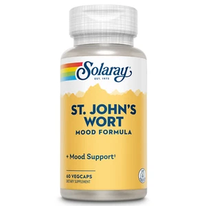 Solaray Guaranteed Potency St. John's Wort 900 mg Capsules | 60 Count - Picture 1 of 2