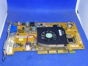 ASUS V8170 PRO 64MB DDR SDRAM AGP 4x RETRO GRAFIKKARTE DVI VGA S-VIDEO #GK8548 - Picture 1 of 3