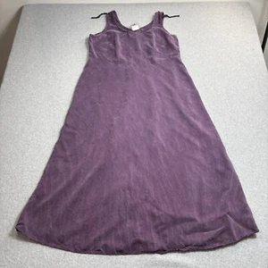 Vtg Rabbit Designs Dress Woman Purple Tank Maxi Fairy Renaissance Made USA Y2K - Picture 1 of 8