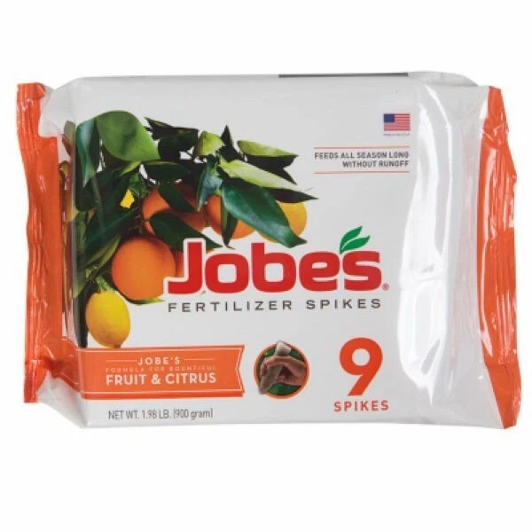 Jobes Jobe's Fruit Tree Fertilizer Spikes 9pk 073035013123