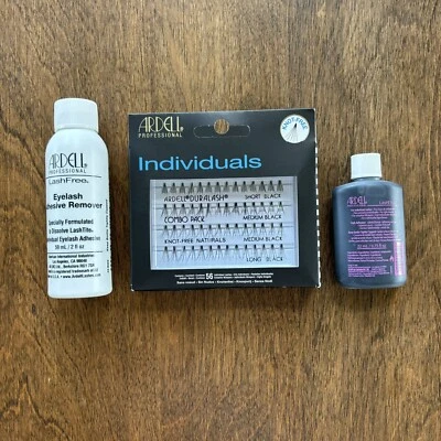 ARDELL (3) Piece Lash Set - Lashes - LashTite Glue Black - EyeLash Remover - NEW - Image 1 of 4
