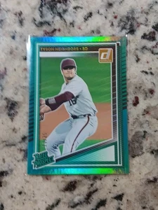 Tyson Neighbors 2025 Donruss Rated Prospect Aqua Foil /25 #181 PADRES - Imagen 1 de 2