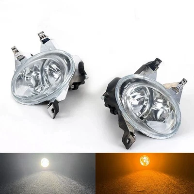 Faro antiniebla delantero LED ámbar con luz de circulación blanca para Peugeot 206 2005-2008 Foto 1 de 4