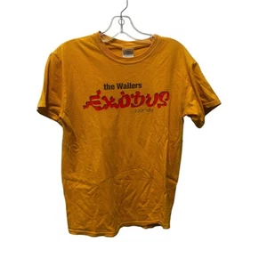 The Wailers Exodus Graphic T-Shirt Vintage-Style Reggae Band Tee Yellow Gildan - Picture 1 of 6