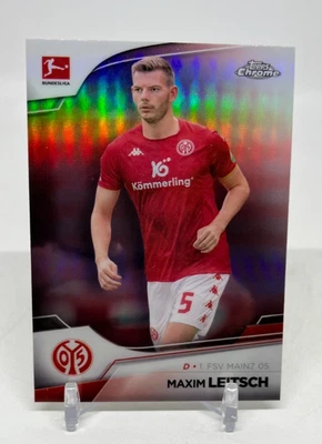 2022-23 Topps Chrome Bundesliga Maxim Leitsch #65 Refractor - Image 1 of 2