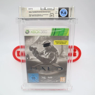 XBox 360 HALO: COMBAT EVOLVED ANNIVERSARY PROMOTIONAL! WATA GRADED 9.6 A+ Sealed - Image 1 of 4