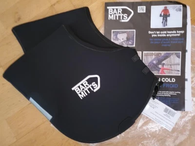 Рукавицы Зимний Горный Велосипед, Пригородный Велосипед, Руль Тележки Руль Рукавица: LG Черный - Изображение 1 из 2