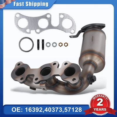 Banco convertidor catalítico 2 tracción delantera para Toyota Sienna Lexus RX330 2004-2006 3,3 L V6 Foto 1 de 4