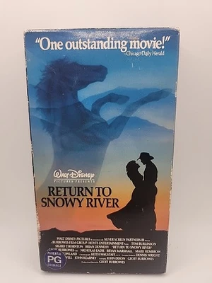 Return to Snowy River VHS 1988 Watermark of Disney Home Entertainment - Image 1 of 4
