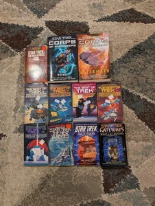 Star Trek verschiedene Taschenbücher Konvolut, 11 Bücher - Bild 1 von 2