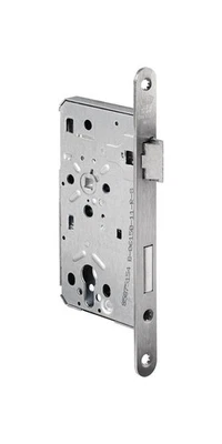 BKS Cerradura de enchufe de autoridad 0615 PZW 20/55/72/8 mm DIN derecha acero inoxidable... - Imagen 1 de 4