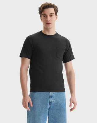 Hanes Beefy-T Unisex Cotton Pocket T-Shirt - Image 1 of 4