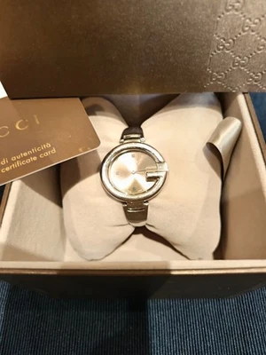 Gucci G 134.3  Guccissima – Orologio donna Swiss Made – Full Set originale con - Immagine 1 di 4