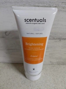 SCENTUALS Brightening Body Scrub Vitamin C Hyaluronic Acid 6.7oz Full Size - Picture 1 of 4