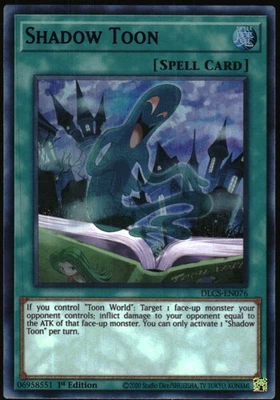 Yu-Gi-Oh! - Shadow Toon 2020 DLCS-EN076 Ultra Rare 1st Edition - Image 1 of 2