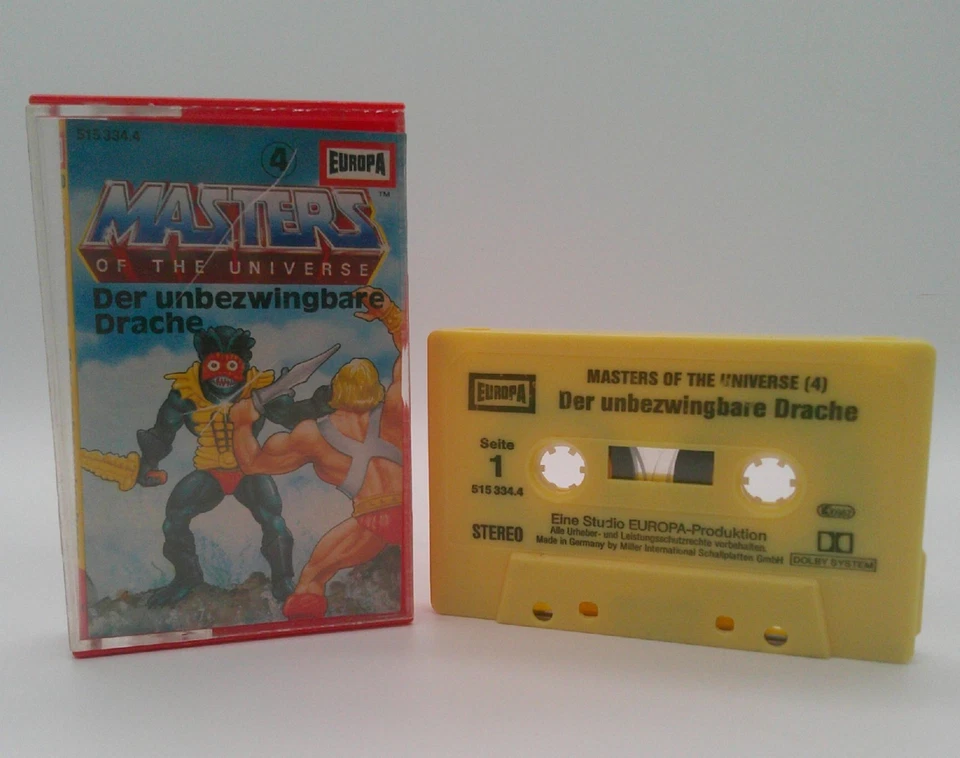 Masters of the Universe Der unbezwingbare Drache Nr.4 MC Hörspiel Kassette - Bild 1 von 1