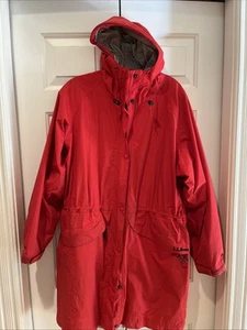 SALE! LL Bean Stowaway Wm-L Long Torso 4 Wanderer Work/🌧️Parka Goretex Lesen*GUC - Bild 1 von 24