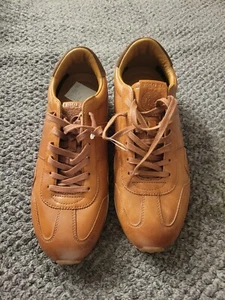Polo Ralph Lauren Mens Leather Sneaker Train 85 Size 7 - Picture 1 of 12