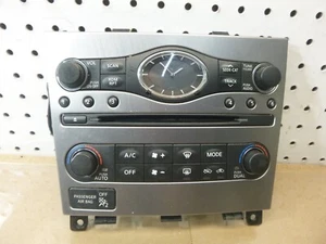 2010 Infiniti G37 Radio HVAC Stereo Face Trim Panel Cover NON-NAV Bezel - Picture 1 of 3