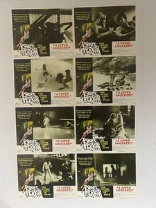 Point of Terror 1971 Vintage Lobby Card Set with Dyanne Thorne & Lory Hanson - Picture 1 of 9