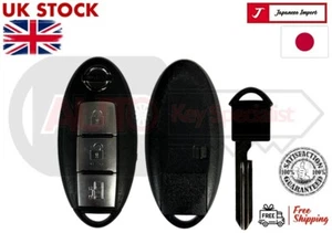 Nissan Serena, Elgrand, Lafesta 3 Button Remote Key Fob, Japan Import, BPA0B-22 - Picture 1 of 6