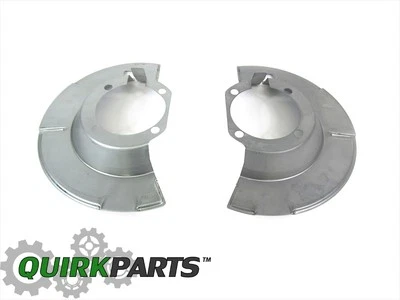 Оригинальные пылезащитные экраны для тормозов 03–08 Dodge Ram 2500 3500 передние правые и левые MOPAR - Изображение 1 из 4