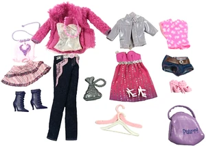 Barbie My Scene Fashion Fever Fashionistas Mix Match Clothes Shoes Jewelry 17 - Picture 1 of 5