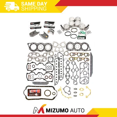 全垫圈套装活塞轴承适合 93-94 日产 Quest Mercury Villager VG30E — 第 1/4 张图片