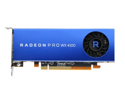 AMD Radeon Pro WX4100 4GB GDDR5 4x Mini-DisplayPort PCI-e Video Card - Image 1 of 4