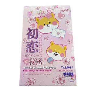 Rude First Love Diary Secrets Manga Eyeshadow 15 Color Palette Brand-NEW - Picture 1 of 5