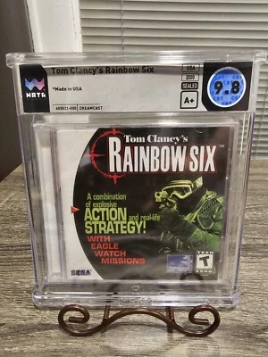 Tom Clancy's Rainbow Six (Sega Dreamcast, 2000) - WATA 9.8 A+ Sealed - Image 1 of 4