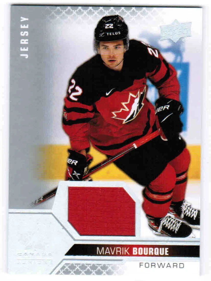 2022 UPPER DECK TEAM CANADA JUNIORS/WOMEN BASE JERSEY CARDS 1-100 U-Pick List - Image 1 of 1