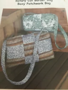 Kentucky Quilt Company Patrón de Acolchado Corte Giratorio Borde Bolsa Cuadrada Patchwork - Imagen 1 de 5