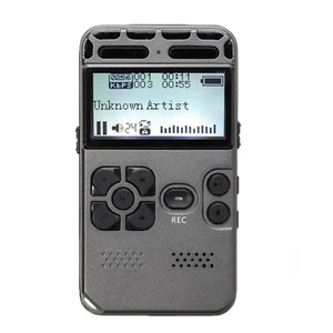 FLAC/APE/OGG/MP3/WMA Rechargeable LCD Digital Audio Voice Recorder MP3 Player - Picture 1 of 7