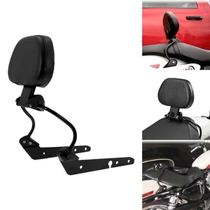 Detachable Driver Backrest Sissy Bar For Harley Sportster XL883 1200 48 72 04-22 - Foto 1 di 12
