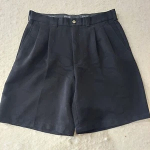 Ping GOLF SHORTS Mens Size 34 Black Button Zip Pockets - Picture 1 of 9