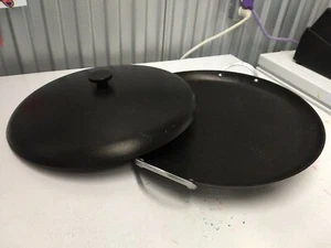 16" / 400mm. Usbekisches Kasan + Deckel.  Discada High Heat Kochscheibe BBQ. US Verkäufer. - Bild 1 von 7