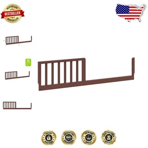 Toddler Bed Conversion Kit M3899 - Eco-Friendly New Zealand Pine in Crimson - Picture 1 of 6