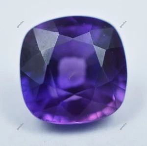 Tanzanita Púrpura Natural 4.60 Ct CERTIFICADO Cuadrado Forma Cojín Piedras Preciosas Sueltas - Imagen 1 de 14