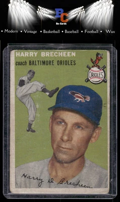 1954 Topps #203 Harry Brecheen - Image 1 of 2