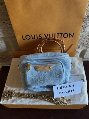 louis vuitton denim bumbag  - Image 1 of 4