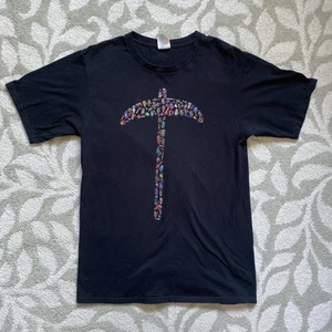Terraria | T-Shirt Videospiel Gaming Sprite Spitzhacke Print | Größe S | Schwarz - Bild 1 von 12