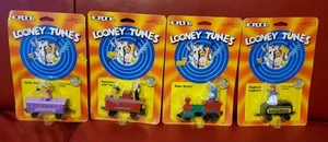 Vintage Ertl Looney Tunes Die Cast Train Cars 1989 Set of 4 - Bild 1 von 4