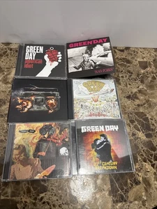 Green Day 6 CD Lot, American Idiot, Dookie, Insomniac, Saviors, Revolution Radio - Picture 1 of 15
