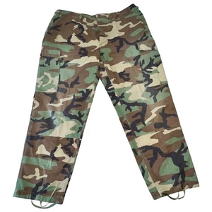 VTG Propper USGI Military Combat Pants HOT WEATHER Woodland Camo Large Short - Picture 1 of 12