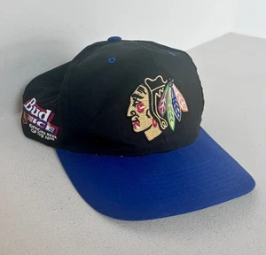 Gorra de colección Chicago Blackhawks NHL Bud Ice Kick10 SnapBack - Imagen 1 de 11