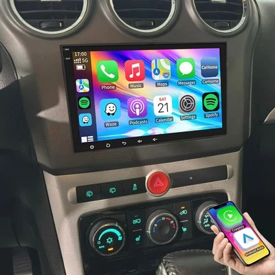 Radio estéreo GPS para automóvil Chevrolet Captiva Sport 2012-2015 8" Android 15 Carplay Foto 1 de 4