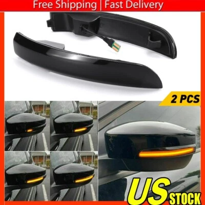 Luz de señal de giro de espejo lateral LED secuencial para Ford Kuga Escape EcoSport Focus Foto 1 de 4