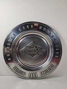 Harley Davidson Pewter Plate Wilton Armetale 1994 Suppliers Conference  j11      - Picture 1 of 10