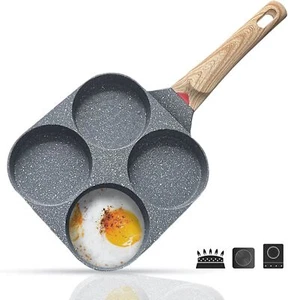 4-Cups cookware Pancake Omelet Pan Egg Frying Pan Nonstick Pancake Pans - Picture 1 of 6